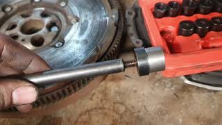 Clutch alignment tool video [upl. by Idnar]