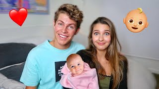 BECOMING PARENTS TO BABY FOR 24 HOURS Ft Lexi Rivera [upl. by Haet]