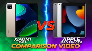 Xiaomi Pad 6 vs iPad 9 Which Tablet Should You BUY Honest Review [upl. by Enytsirk751]