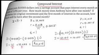 Compound Interest [upl. by Albrecht]