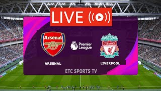 🔴ARSENAL VS LIVERPOOL LIVE STREAM  ENGLISH PREMIER LEAGUE EPL LIVE FULL MATCH TODAY [upl. by Mecke]