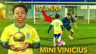 L’erede di VINICIUS ha 12 anni 😱 PALLONE D’ORO DEI BAMBINI fenomeno del calcio [upl. by Nylac]