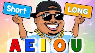 Long and Short Vowels  Spelling Rules  Learn How a Vowel Changes Its Sound  A Rap Song [upl. by Tnerb288]