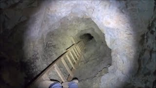 149 A 300 ft ladder leads to a modern Gold Mine [upl. by Phelan]