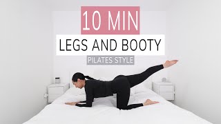 LEGS amp BOOTY WORKOUT IN BED  lower body exercises in bed [upl. by Iver]