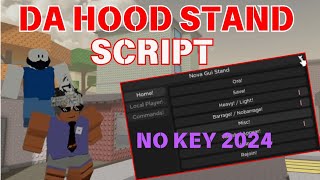 NEW Da Hood Stand Script July 2024  PC amp MOBILE  PASTEBIN 2024 [upl. by Akimet474]