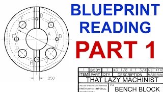 BLUEPRINT READING PART 1 Marc LEcuyer [upl. by Selma]