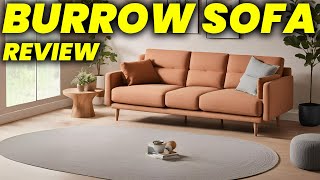 burrow sofa review Detailed Look at Modularity and Quality [upl. by Iddet]