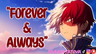 Forever  Always Shoto Todoroki x Listener [upl. by Kalam]