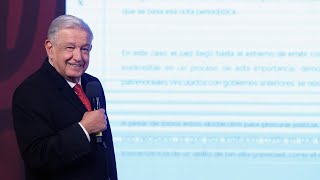 Vacuna Patria abona a la autosuficiencia de México en materia de salud Conferencia presidente AMLO [upl. by Alakim]