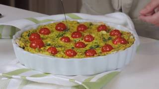 EASY VEGAN BROCCOLI QUICHE [upl. by Fast]