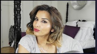 HAIR TUTORIAL  Quick 10min hair using only the Babyliss 38mm curling tongs [upl. by Solracesoj134]