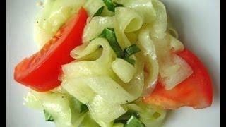 Mes recettes minceur  salade fraîche estivale et simplissime [upl. by Garwin]