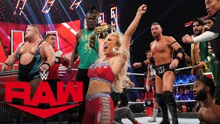 Dana Brooke emerges as the new 247 Champion Raw Nov 22 2021 [upl. by Cianca]