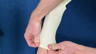 How to apply Tubigrip for oedema management [upl. by Suirtemed]