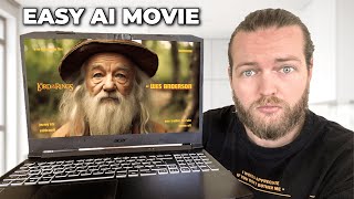 How To Make an AI MOVIE With Free AI Tools [upl. by Nospmas]