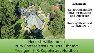 20241103 Gottesdienst mit Prediger iE R Kopplin aus Nordhorn [upl. by Tiduj414]