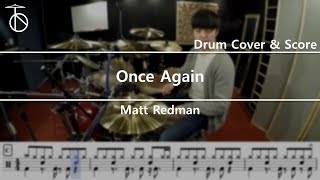 Matt RedmanOnce Again drum coverscoretranscriptiondrumsheet [upl. by Jeffery]