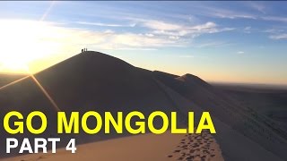 Go Mongolia Part 4 Camels and Dunes  Khongor Sand Dunes  Gobi Desert [upl. by Hatti]