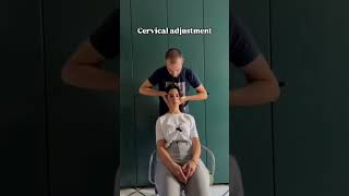 Cervicale adjustment with diversified technique chiropractic asmr [upl. by Arathorn528]