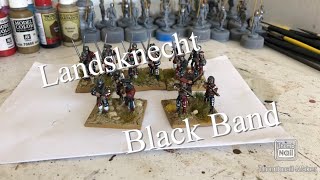 Warlord Games Landsknecht Black Band [upl. by Hamlen]