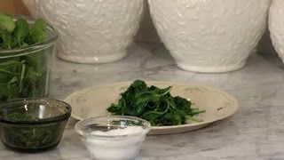 How to Make a Wilted Spinach Side Dish  Spinach Recipes [upl. by Seften]