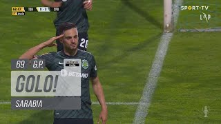 Goal  Golo Sarabia Tondela 03 Sporting Liga 2122 29 [upl. by Aened772]