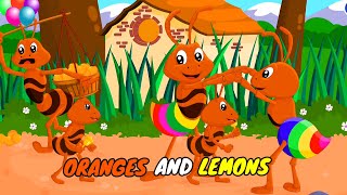 Oranges and Lemons sold for a penny Nursery Rhyme for Kids nurseryrhymes [upl. by Enniotna]