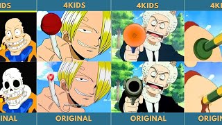 4Kids VS Original Scenes from One Piece [upl. by Marguerite]