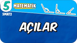 Açılar 📘 5MAT2 2025 [upl. by Ayotnahs]