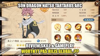 REVIEW SKILL NATSU TARTAROS ARC amp GAMEPLAY  Fairy Tail  Fierce Fight CN [upl. by Mulligan]