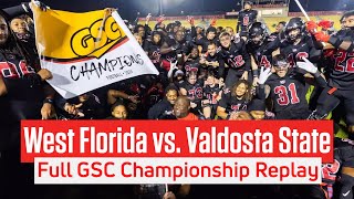 West Florida vs Valdosta State Football  2024 GSC Championship Full Game Replay [upl. by Margery]