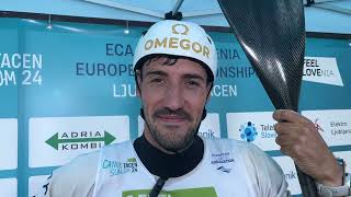 Giovanni De Gennaro ITA  MK1 Canoe Slalom European Champion 2024 [upl. by Careaga]