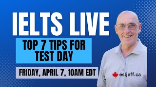 7 Tips for Test Day [upl. by Truman]