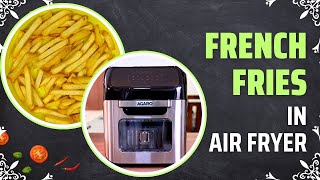 🍟 Oil Free French Fries in an Air Fryer  Easy amp Quick  French Fries  Agaro Air Fryer [upl. by Akeyla712]