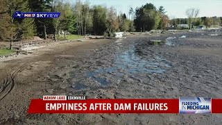 Aftermath Dam failures lead to destruction across Midland County [upl. by Zsa]