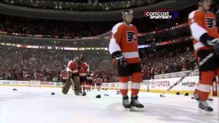 Danny Briere Overtime HatTrick Goal [upl. by Ash]