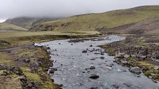 F210 Iceland Kaldaklofskvisl river crossing [upl. by Boswell]