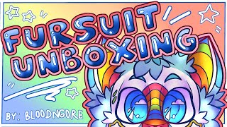 ⭐ZERU FURSUIT UNBOXING⭐ made by BloodNg0re [upl. by Chee]