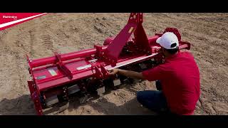 How to Hitch Rotavator with Tractor [upl. by Fayette13]