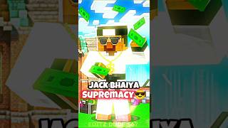 Jack Bhaiya Supremacy 🗿gamerfleetandjack minecraft shortfeed shorts [upl. by Mohn]