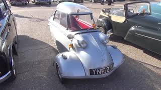 3wheel cars Messerschmitt Bond Minicar  Hastings 2018 [upl. by Lipcombe]