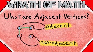 What are Adjacent Vertices  Graph Theory [upl. by Anailuy]