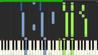 Andersson and Ulvaeus  Anthem from Chess  Piano Cover Tutorials  Backing Track [upl. by Oslec]