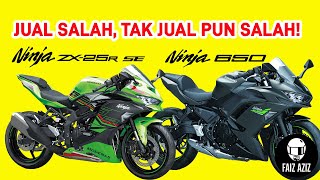 Baik Beli Mana Modenas Ninja ZX25R SE vs Ninja 650 Kos Pemilikan Vlog 385 [upl. by Faires312]