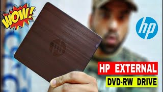 🔥 HP External USB DVDRW Drive  Unboxing and Quick Hands On Review  Worth it Price ✓ F6V97AAACJ 🔥 [upl. by Sension]