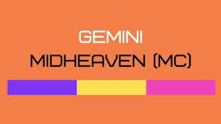 GEMINI MIDHEAVEN [upl. by Aneloj]