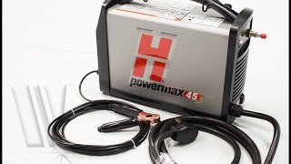 Hypertherm Powermax 45 Plasma Cutter  Welders Supply [upl. by Adlih346]