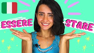 ESSERE vs STARE  Learn the DIFFERENCE and How to Use these VERBS [upl. by Llenad302]