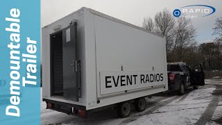 442m x 222m Demountable Trailer  Rapid Retail [upl. by Kcirdez740]